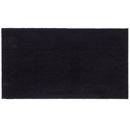GULVMÅTTE 90 x 130 cm - UNI COLOUR/BLACK