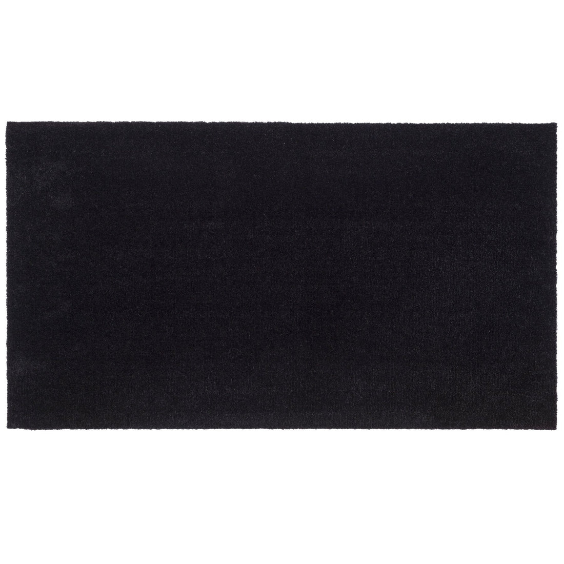 GULVMÅTTE 90 x 130 cm - UNI COLOUR/BLACK