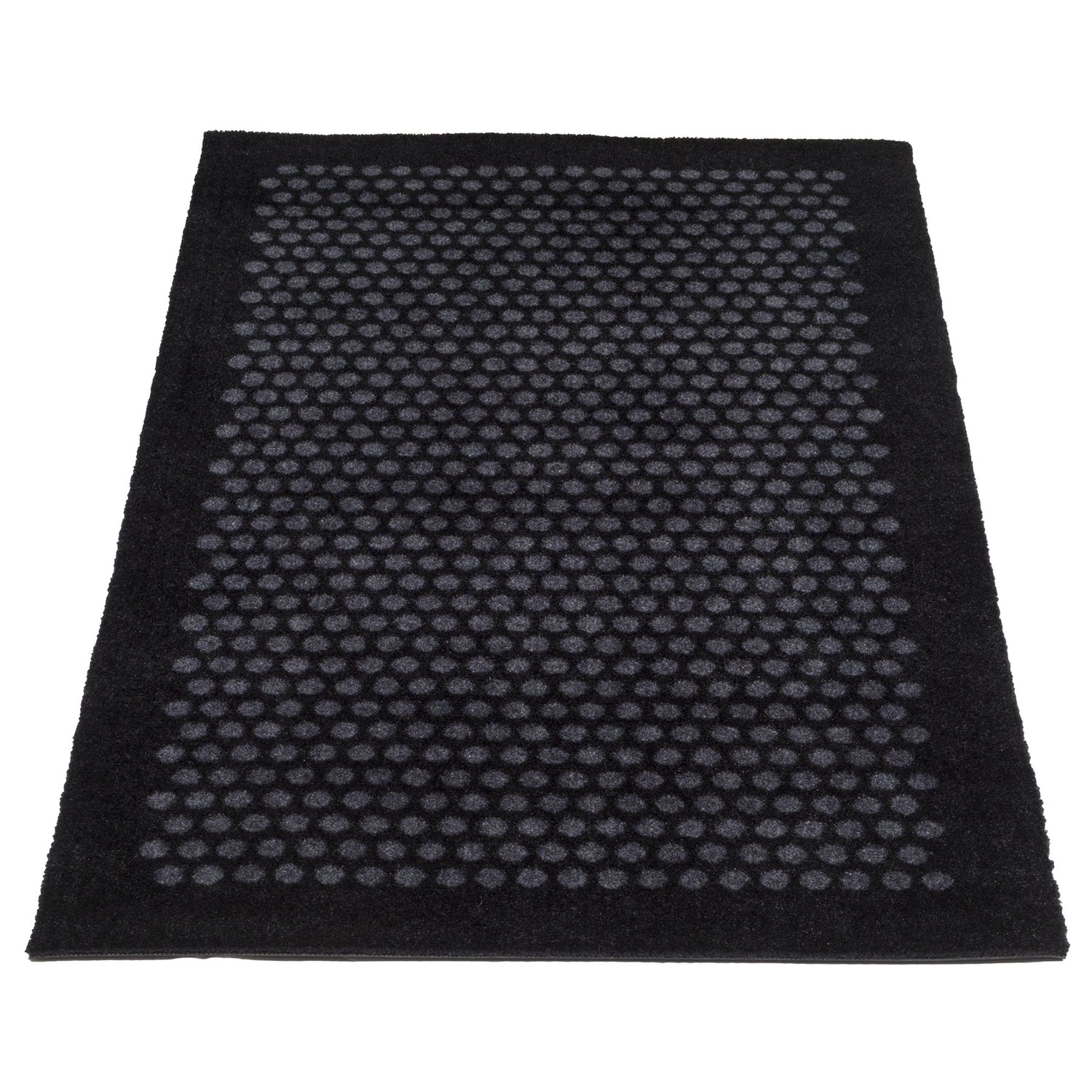 GULVMÅTTE 67 x 120 CM - DOTS/BLACK GREY - Tica Copenhagen - DesignGaragen.dk
