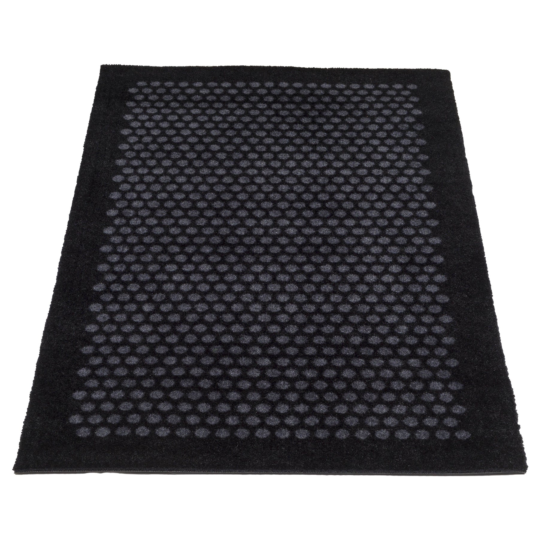 GULVMÅTTE 67 x 120 CM - DOTS/BLACK GREY - Tica Copenhagen - DesignGaragen.dk