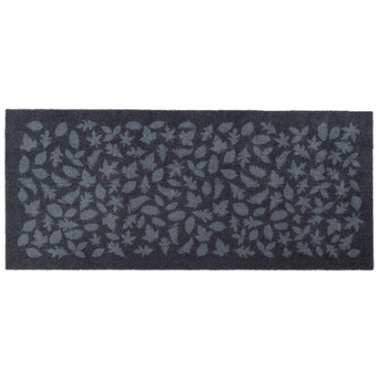 GULVMÅTTE 67 x 150 CM - LEAVES/GREY - Tica Copenhagen - DesignGaragen.dk