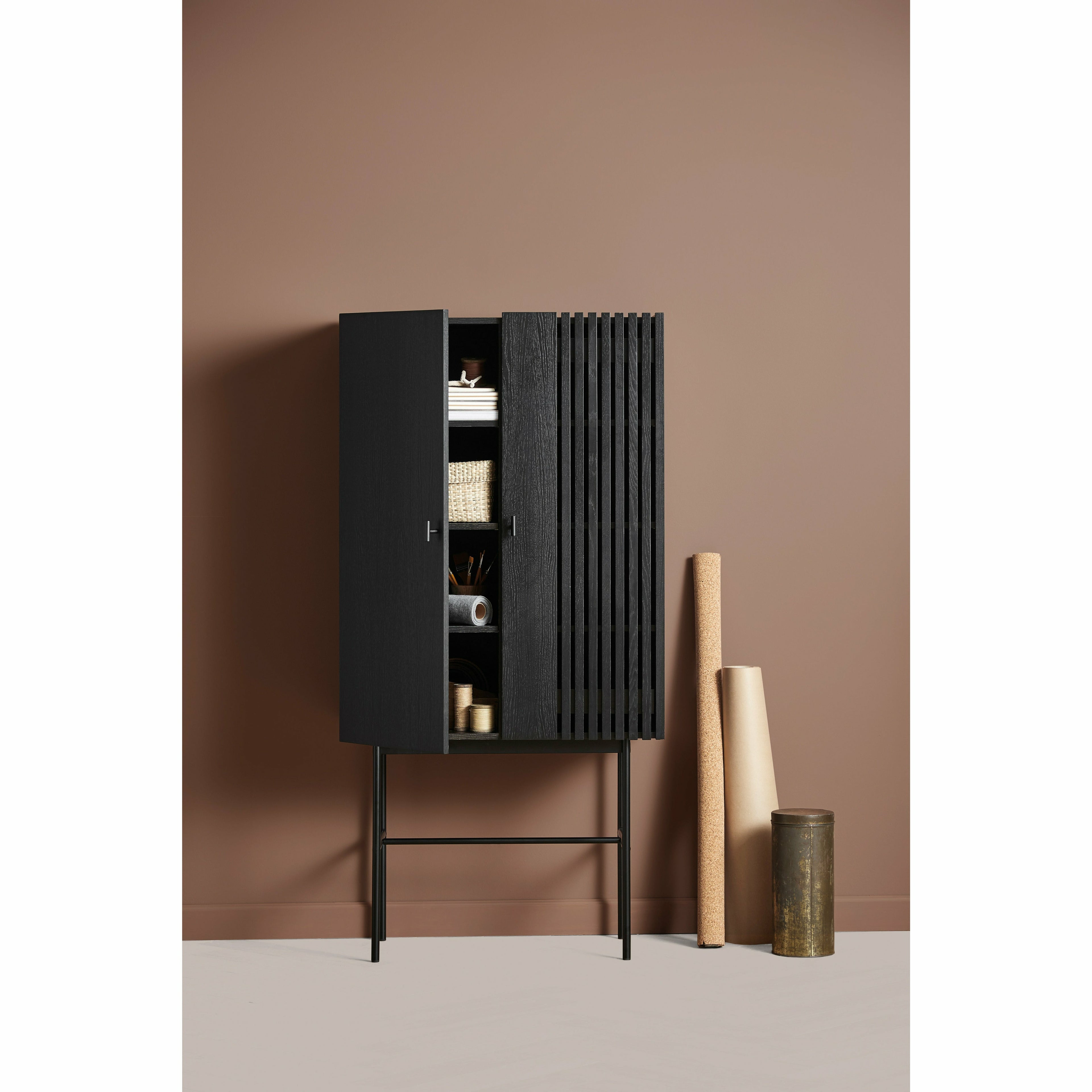 WOUD - Array highboard (80 cm) - Black - WOUD - DesignGaragen.dk