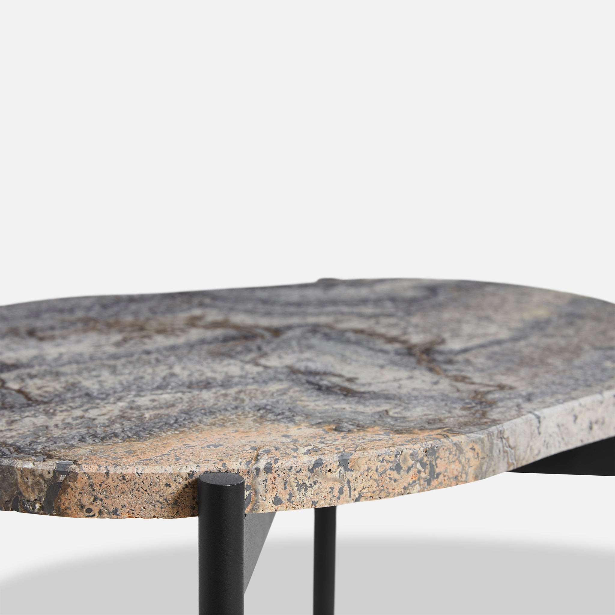 WOUD -  La Terra occasional table (Small) - Grey Melange