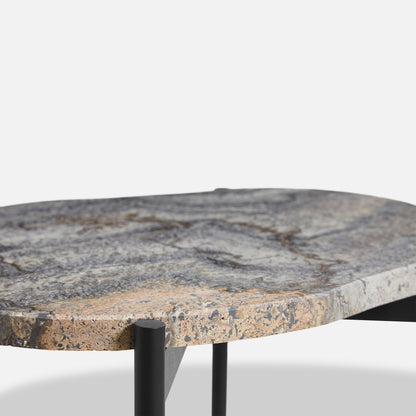 WOUD -  La Terra occasional table (Small) - Grey Melange