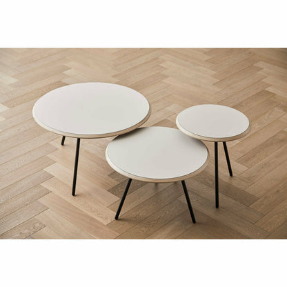 WOUD -  Soround coffee table - Beige (Ø60xH44,50)