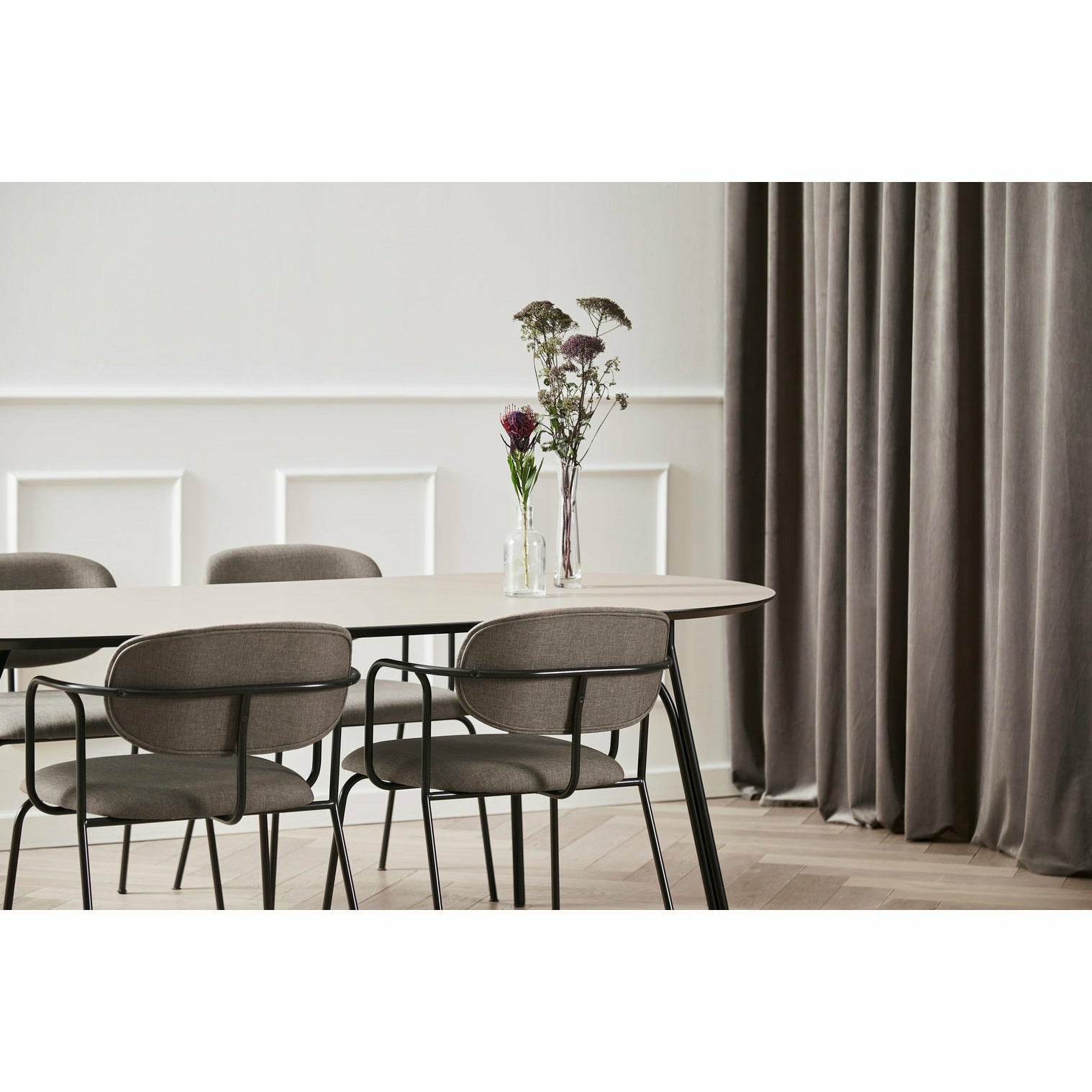 WOUD - Frame dining chair - Taupe - WOUD - DesignGaragen.dk