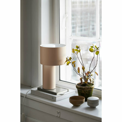 WOUD -  Tangent table lamp - Desert sand