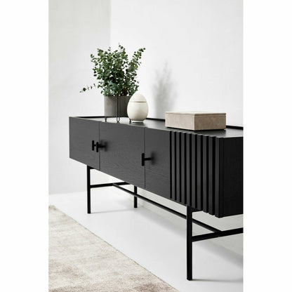 WOUD -  Array wall-mounted sideboard (150 cm) - Black