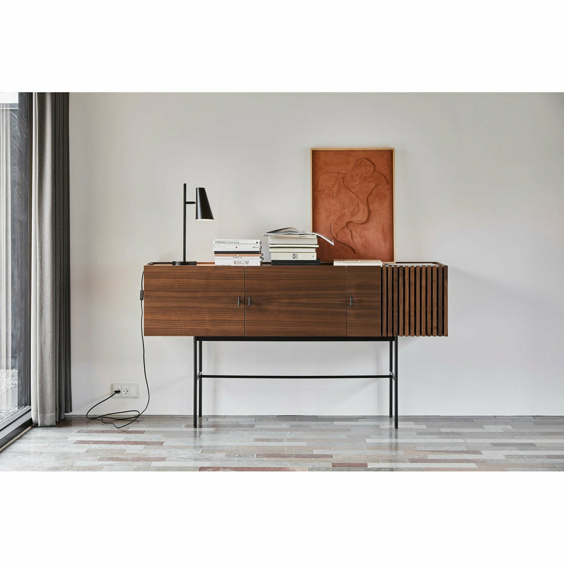 WOUD -  Array sideboard (180 cm) - Walnut