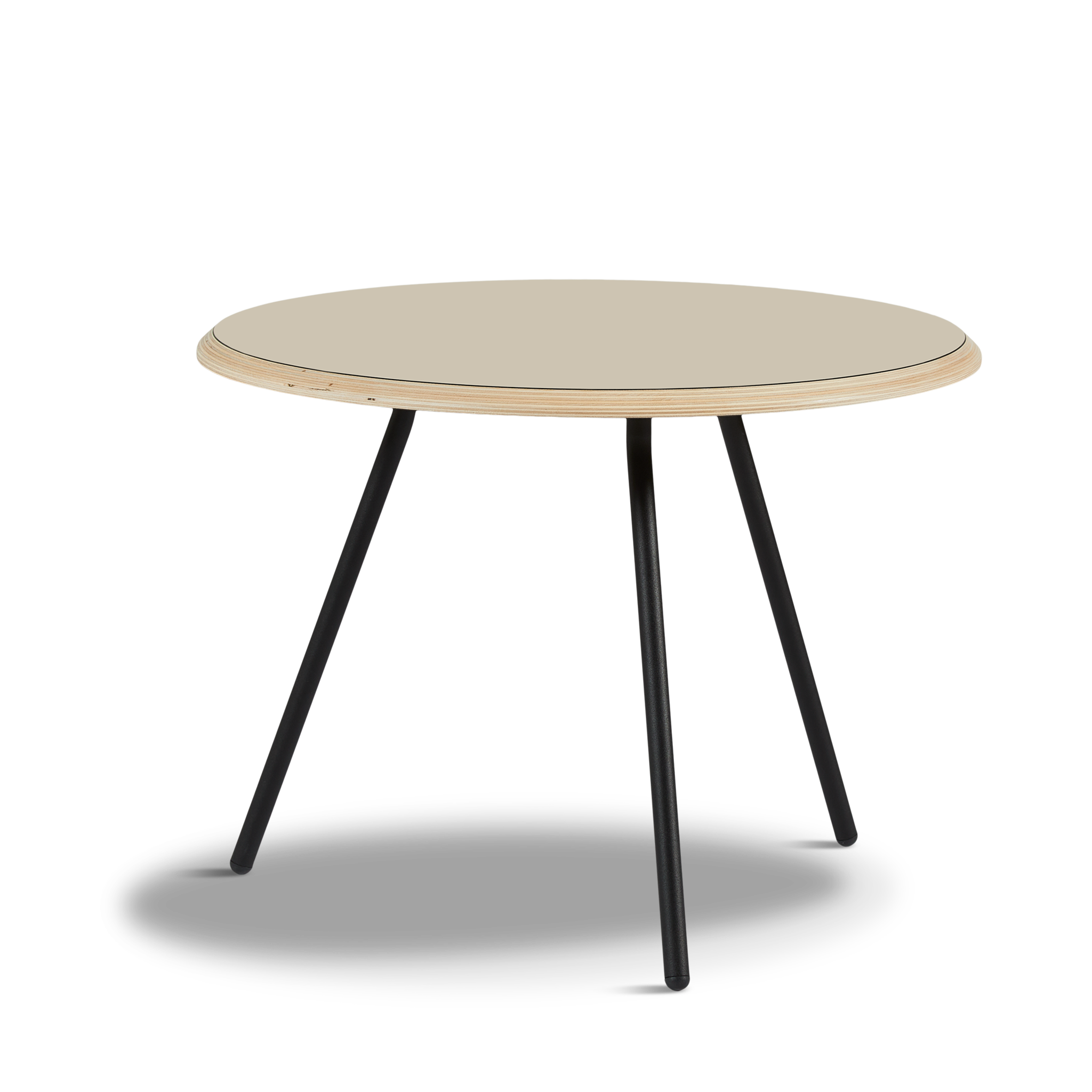 WOUD -  Soround coffee table - Beige (Ø60xH44,50)