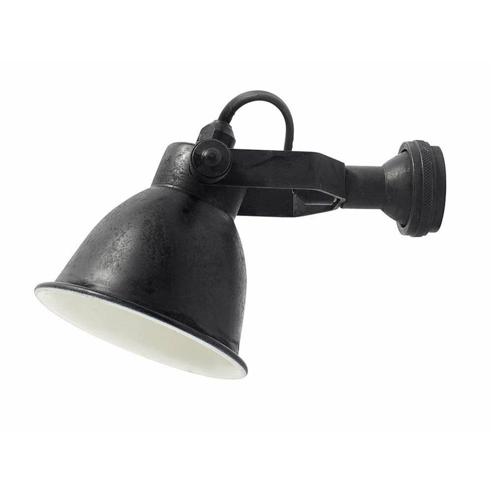 Nordal Væglampe - ø11 cm - antik sort - Nordal - DesignGaragen.dk