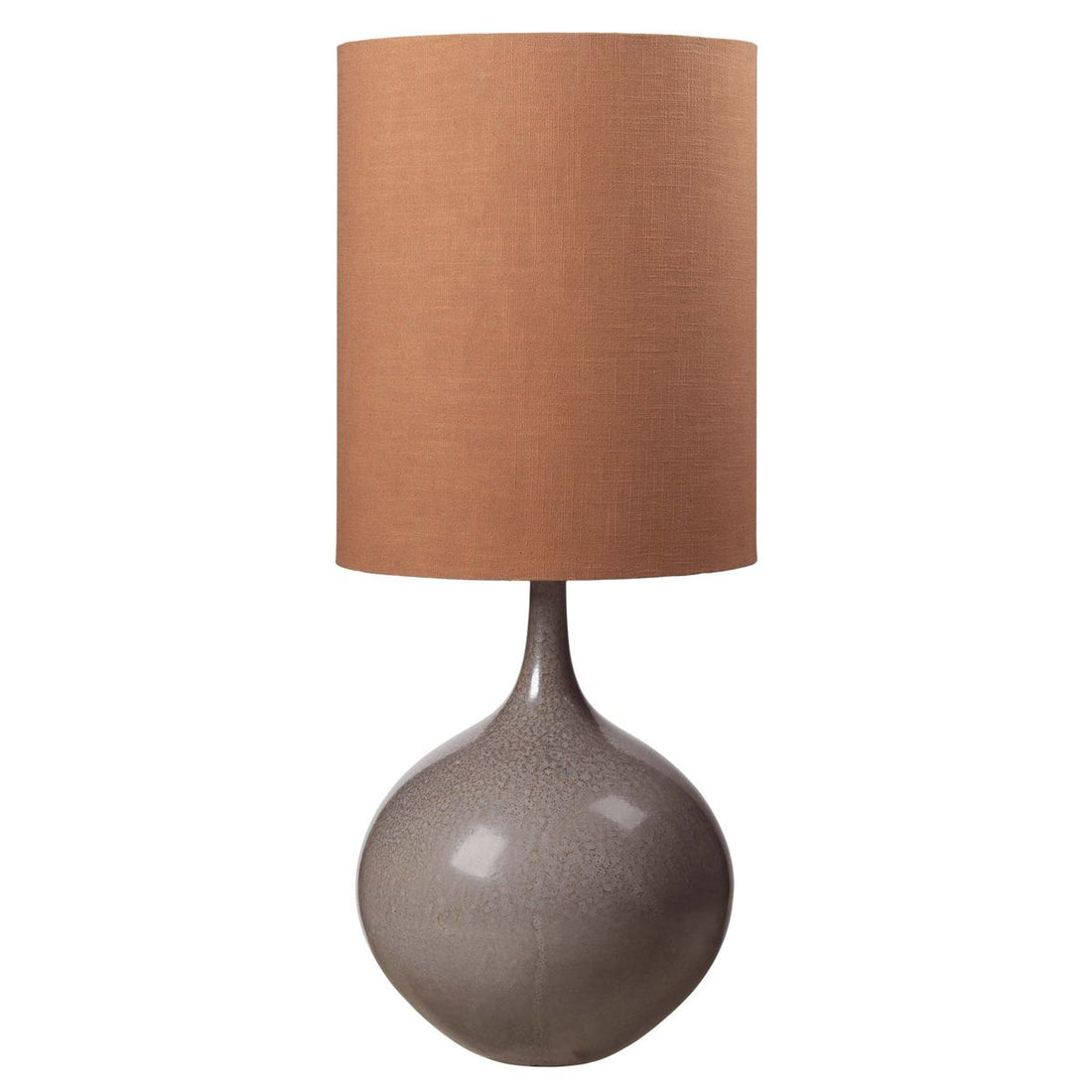 Cozy Living Bella Ceramic Lamp w. shade - KIT w. BURNED ORANGE SHADE
