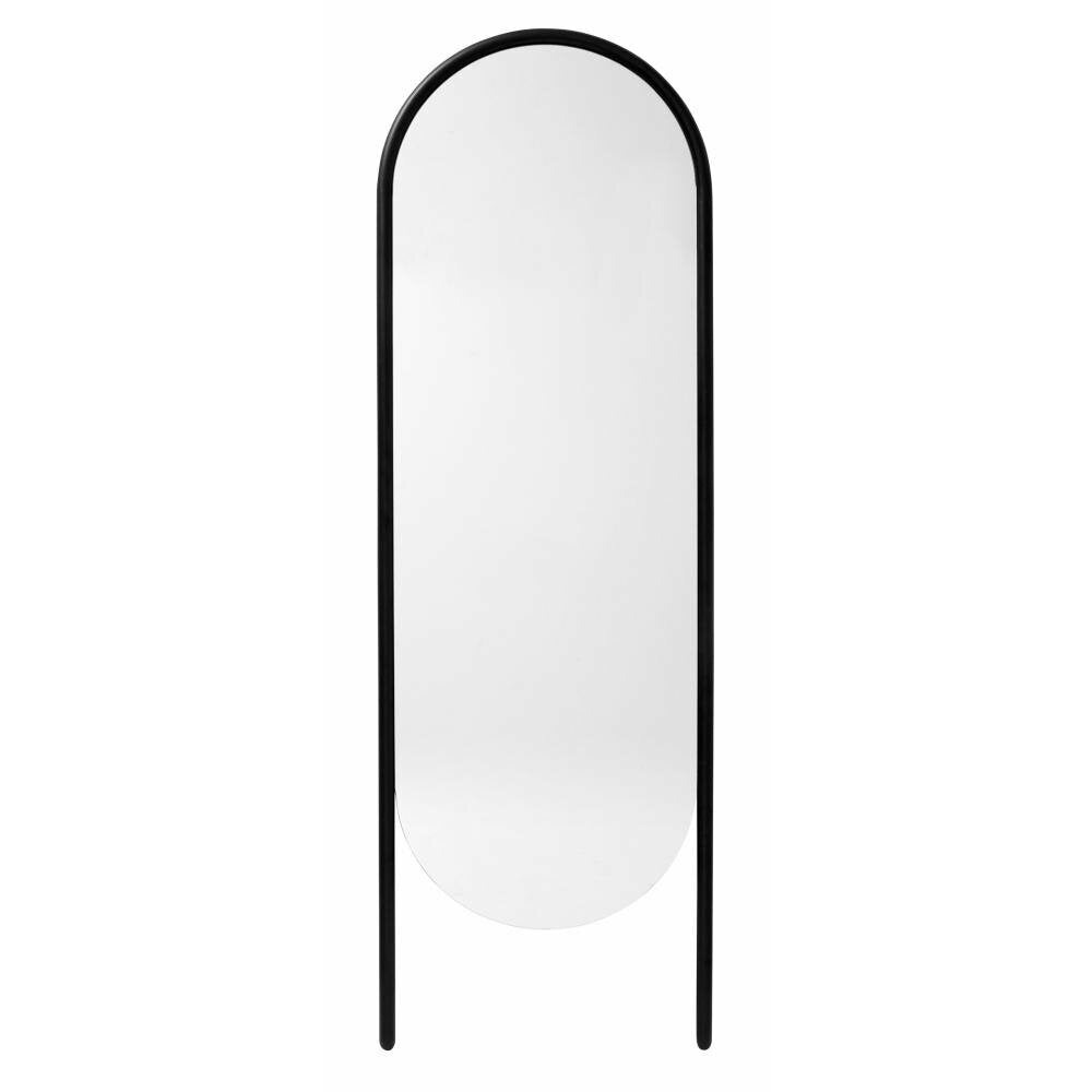 Nordal WONDER stående spejl m/jernramme - h174 cm - sort