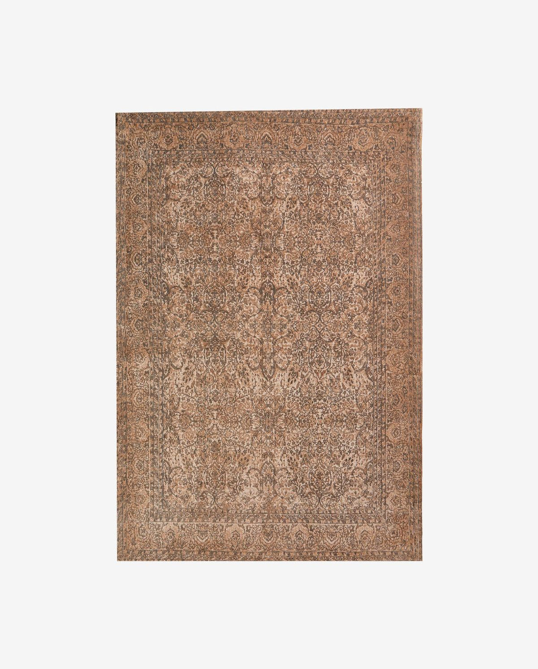 Nordal A/S KARMA woven rug, peach/nude/grey
