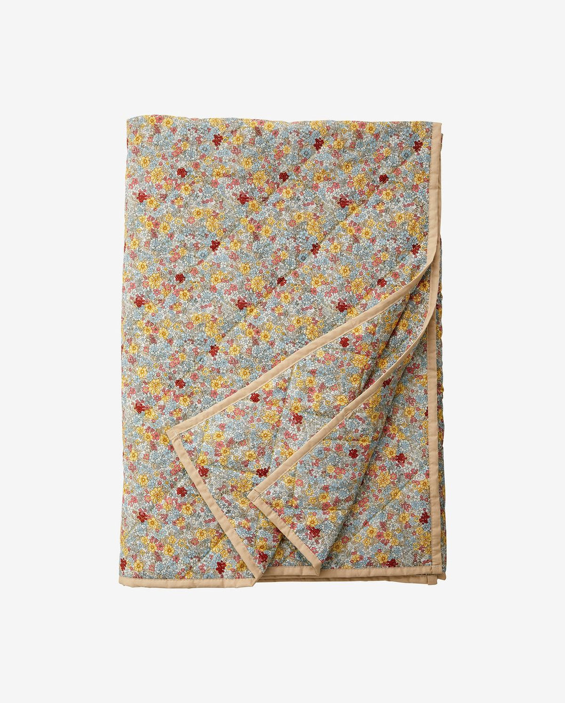 Nordal A/S ALYA quilt, red/yellow multi col.