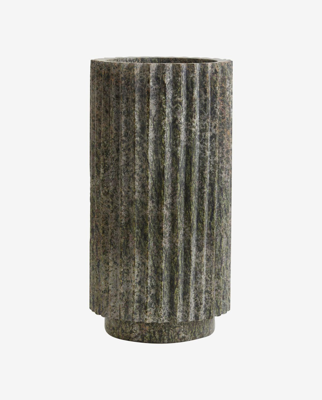 LOON vase - grøn marmor