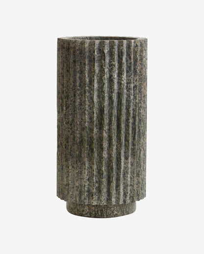 LOON vase - grøn marmor