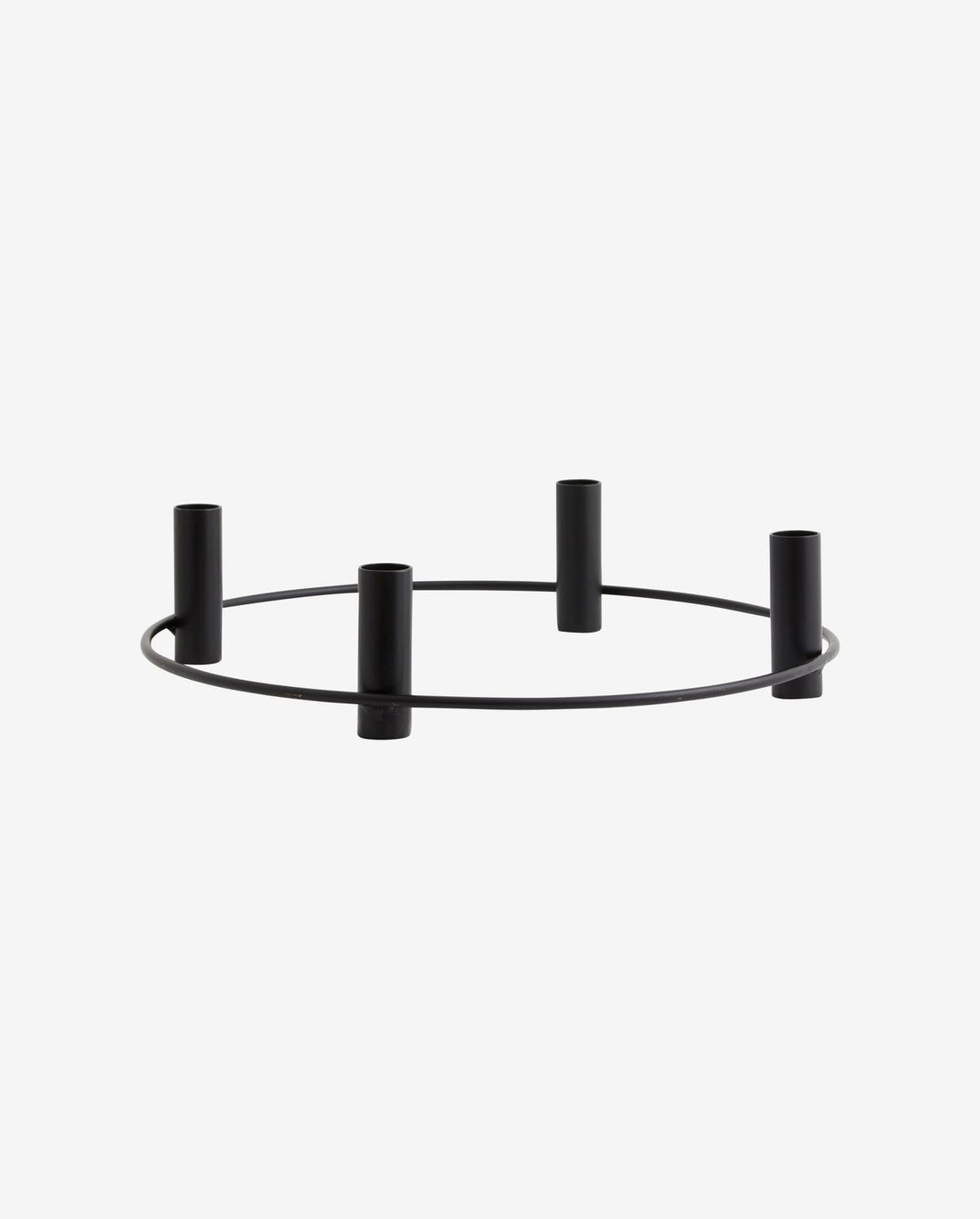Nordal A/S IRONA candleholder, f/4 candles, black