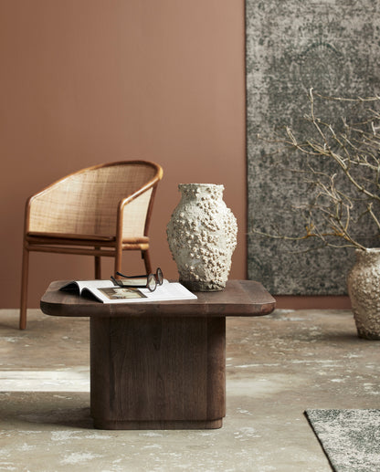 TOKE coffee table - dark brown
