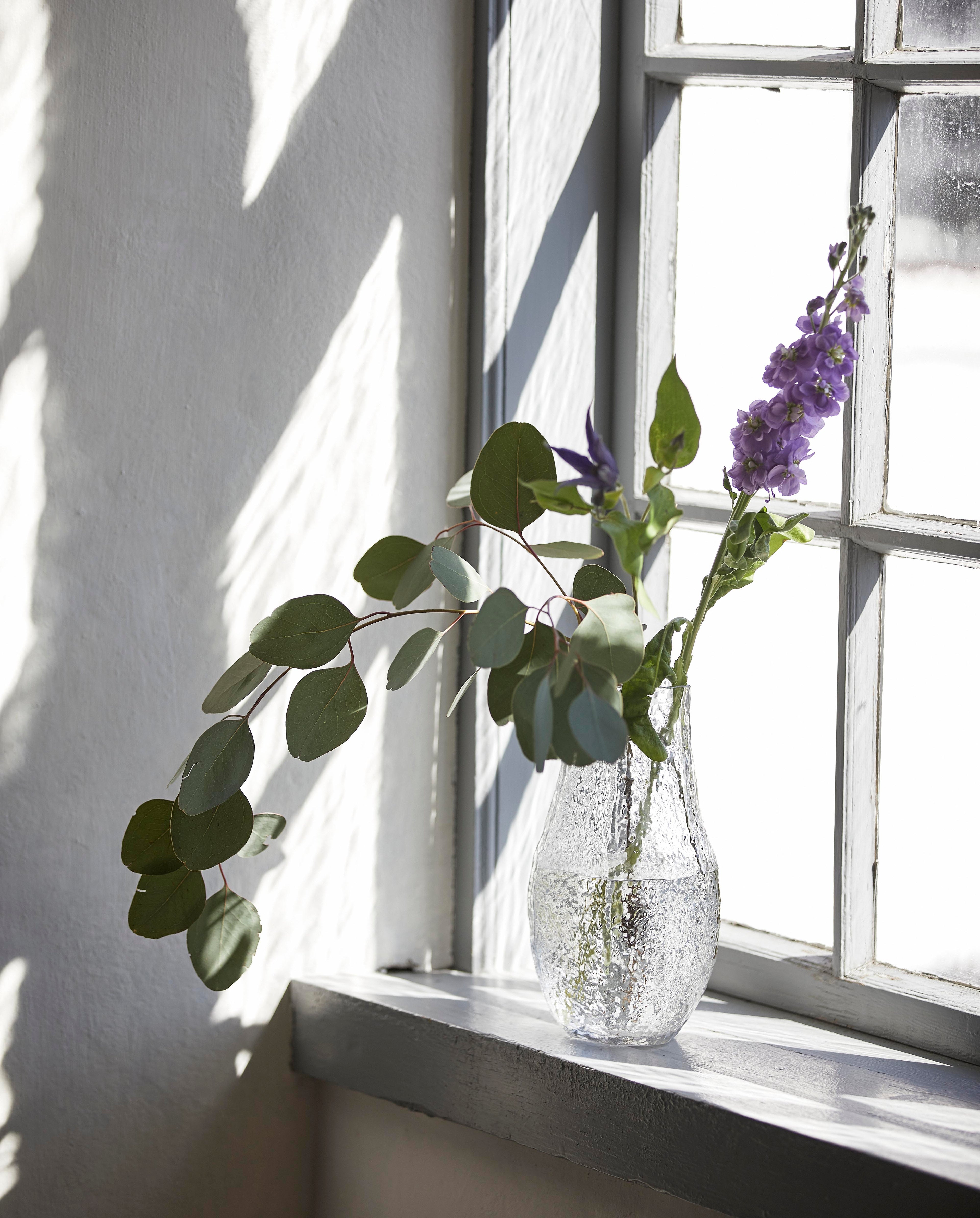 PARRY vase medium - klar glas
