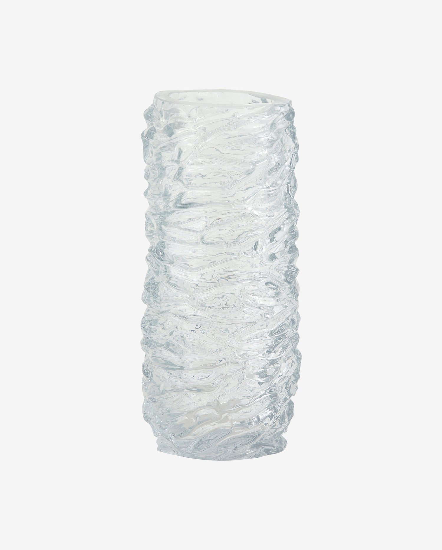 MAIO glasvase - h28 cm - klar glas