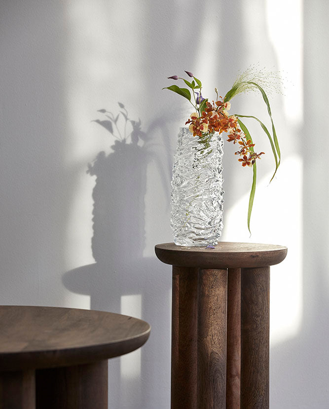 MAIO glasvase - h28 cm - klar glas