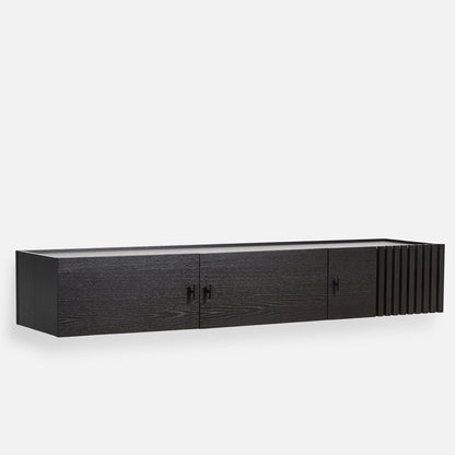 WOUD - Array wall-mounted sideboard (150 cm) - Black - WOUD - DesignGaragen.dk