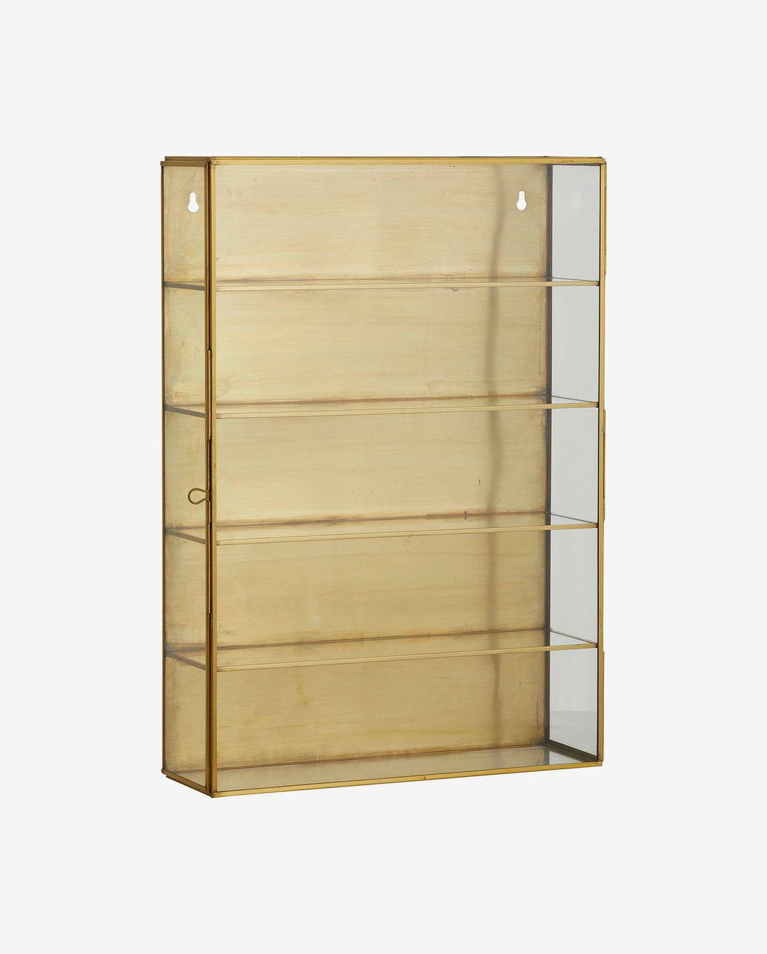 Nordal A/S ADA wall cabinet, M, 4 shelves, gold