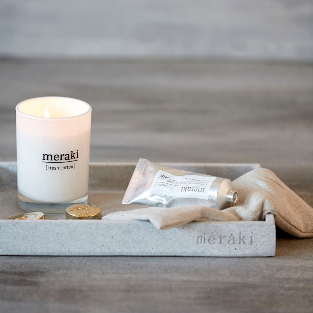 Meraki Meraki Duftlys, Fresh cotton - DesignGaragen.dk.