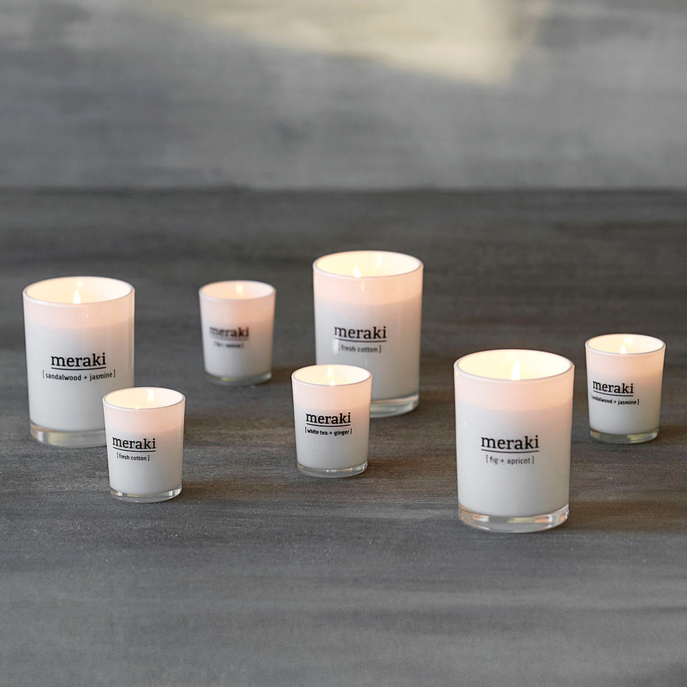 Meraki Meraki Duftlys, White tea & ginger - DesignGaragen.dk.