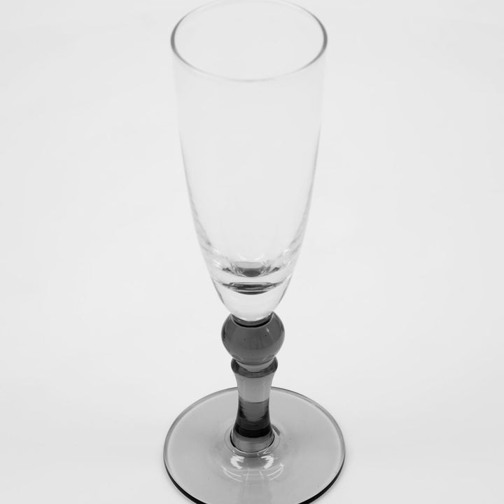 House Doctor House Doctor Champagneglas, Meyer, Klar/Grå - DesignGaragen.dk.