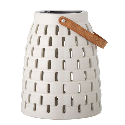 Bloomingville Treillis Solcelle Lanterne, Natur, Stentøj