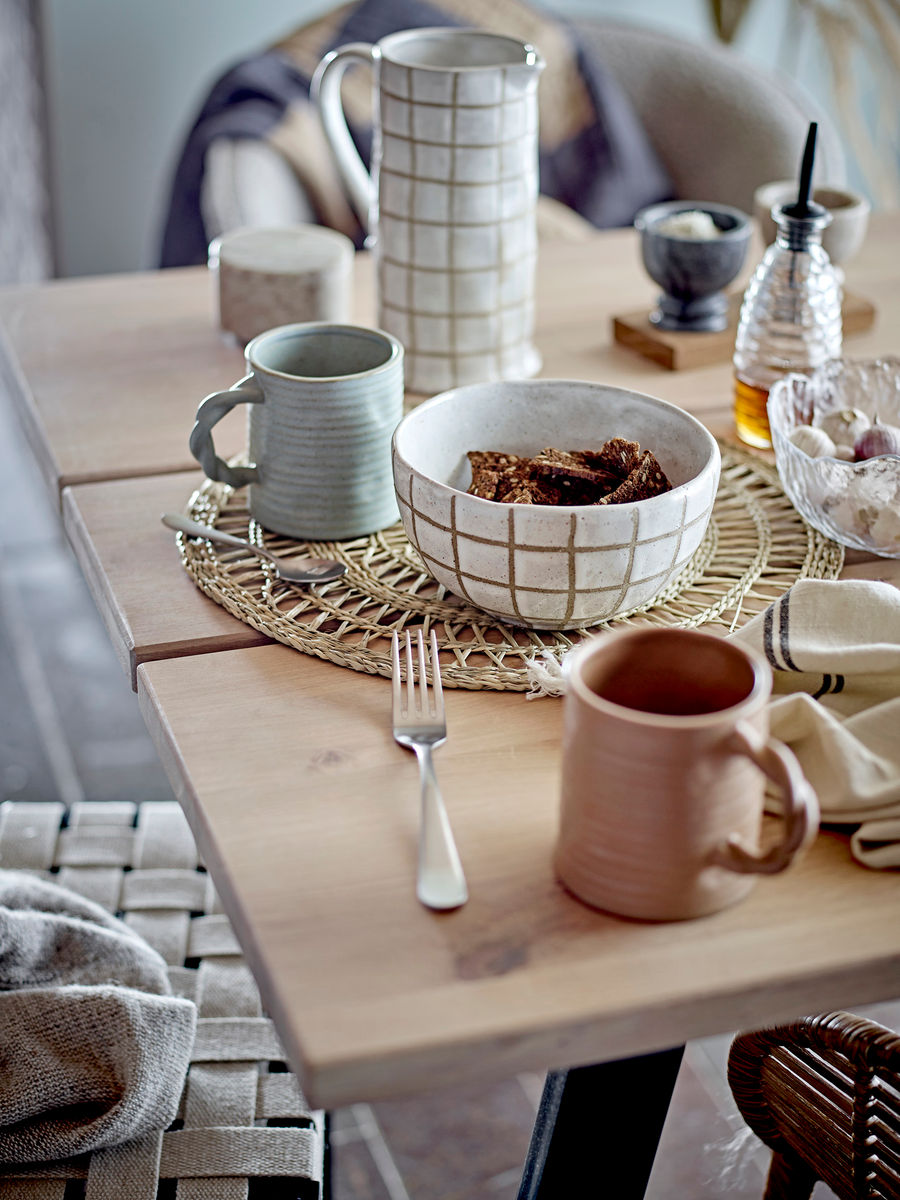 Bloomingville Inesa Salt- &amp; Peberkar, Natur, Marmor - Bloomingville - DesignGaragen.dk