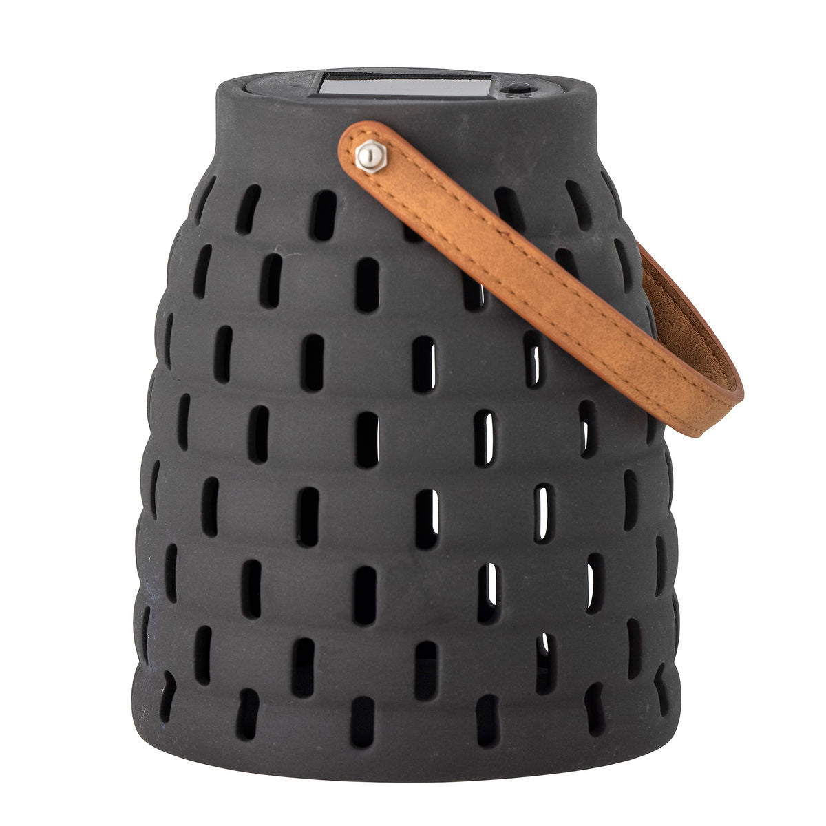 Bloomingville Treillis Solcelle Lanterne, Sort, Stentøj