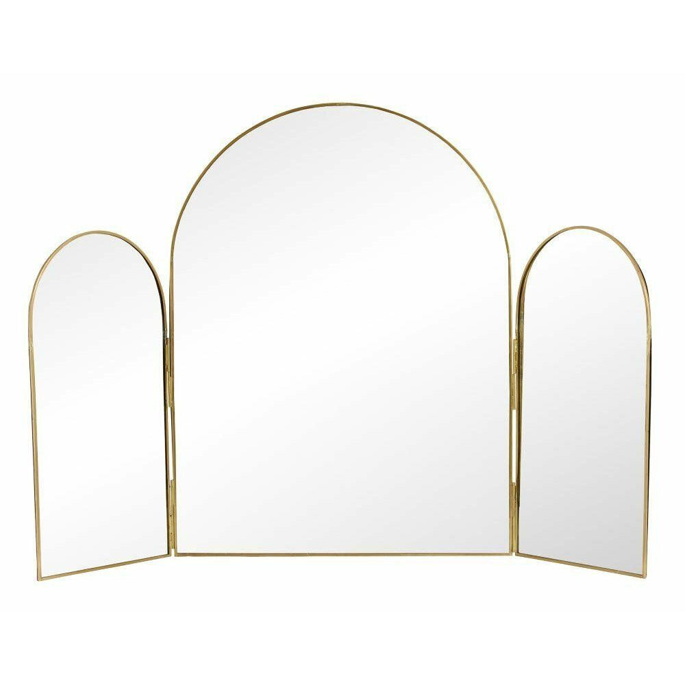 Nordal RUKIA bordspejl - 51x77 cm - guld