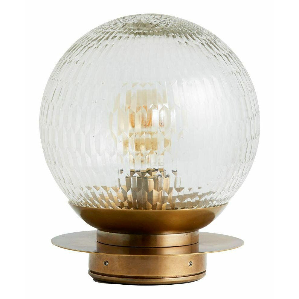 ZEUS væglampe / udendørslampe - ø21,5 cm - guld finish