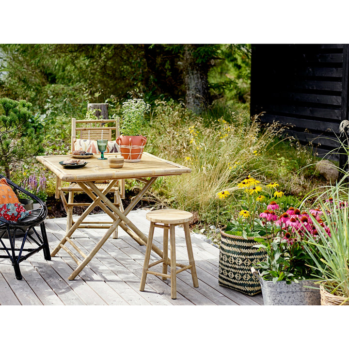 BLOOMINGVILLE Cimon Spand, Grå, Galvaniseret jern - L58xH28xW30/L54xH22xW29 cm, Set of 2 - DesignGaragen.dk.