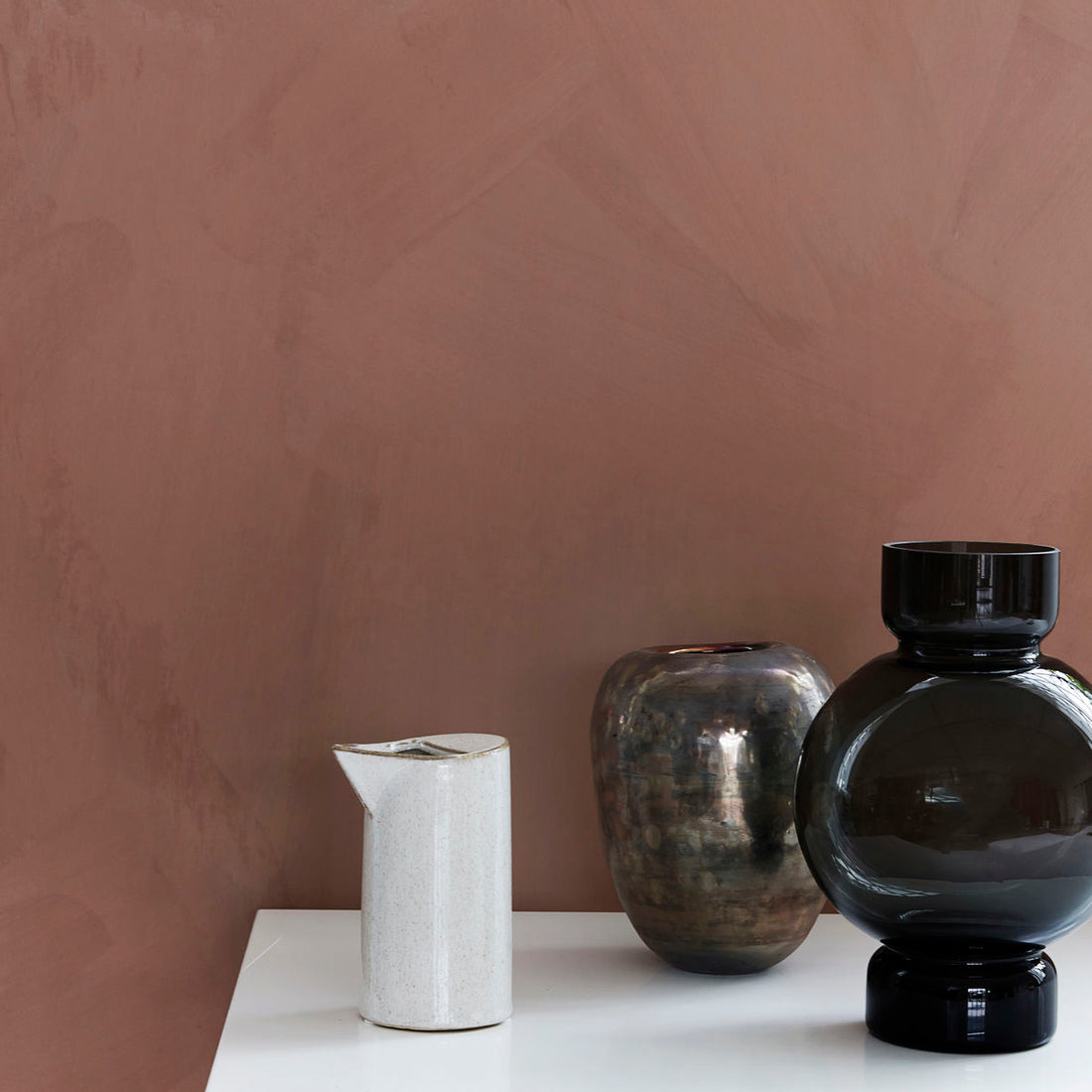 House Doctor-Vase, Bubble, Grå-h: 25 cm, dia: 17.5 cm