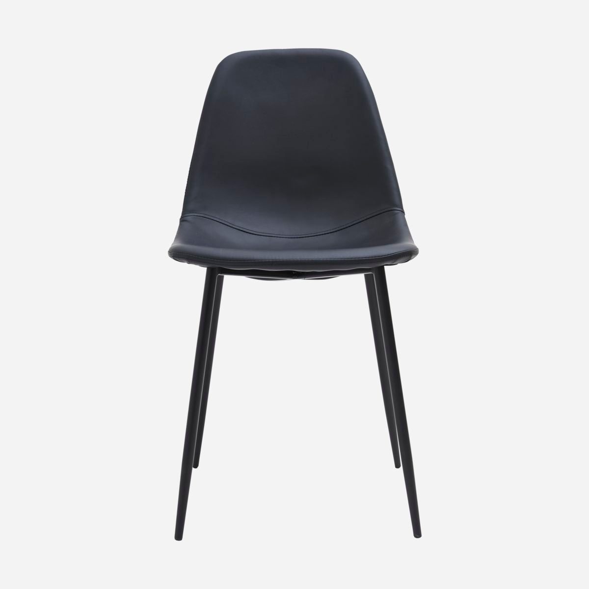 House Doctor-Stol, Found, Sort-l: 53 cm, w: 43 cm, h: 83.5 cm