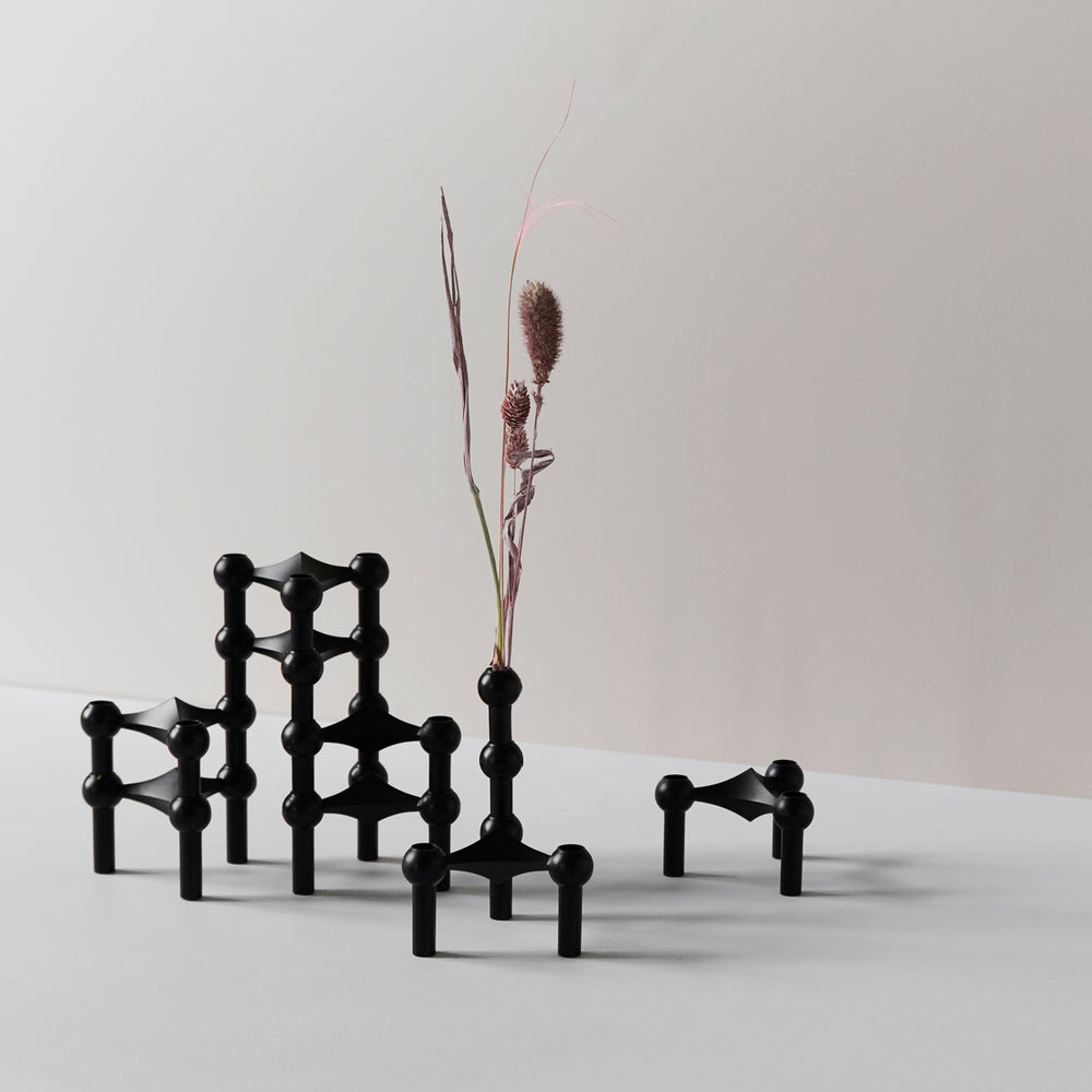 STOFF STOFF Nagel Vase, sort - DesignGaragen.dk.