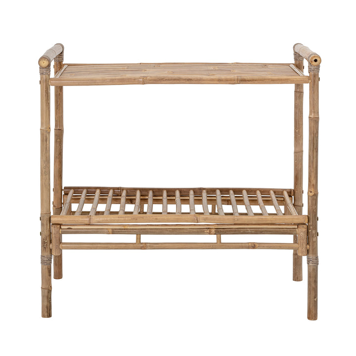BLOOMINGVILLE Sole Konsolbord, Natur, Bambus - L100xH95xW60 cm - DesignGaragen.dk.