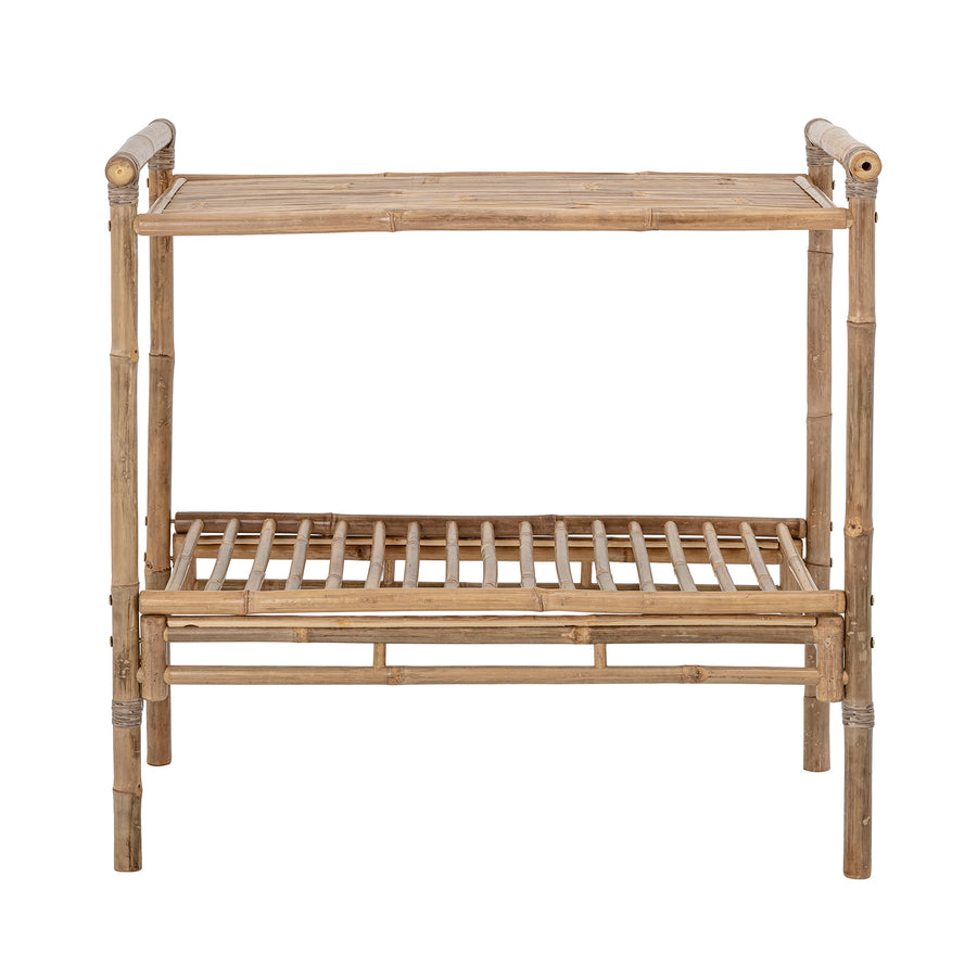 BLOOMINGVILLE Sole Konsolbord, Natur, Bambus - L100xH95xW60 cm - DesignGaragen.dk.