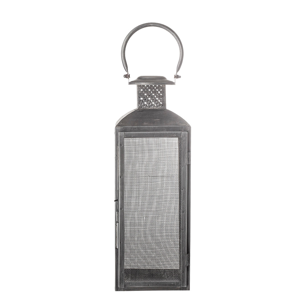 BLOOMINGVILLE Tidus Lanterne, Sort, Metal - L15xH44xW15 cm - DesignGaragen.dk.