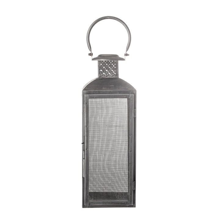 BLOOMINGVILLE Tidus Lanterne, Sort, Metal - L15xH44xW15 cm - DesignGaragen.dk.