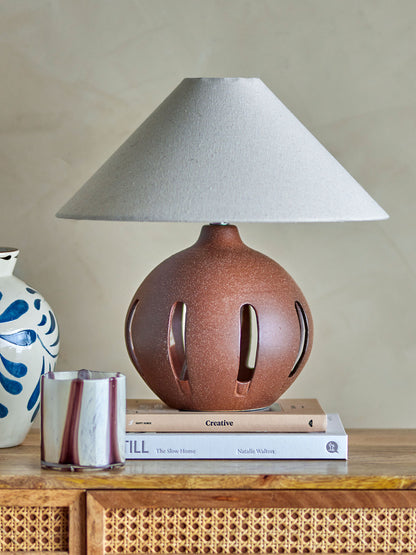 Bloomingville Liana Bordlampe, Brun, Stentøj - Bloomingville - DesignGaragen.dk