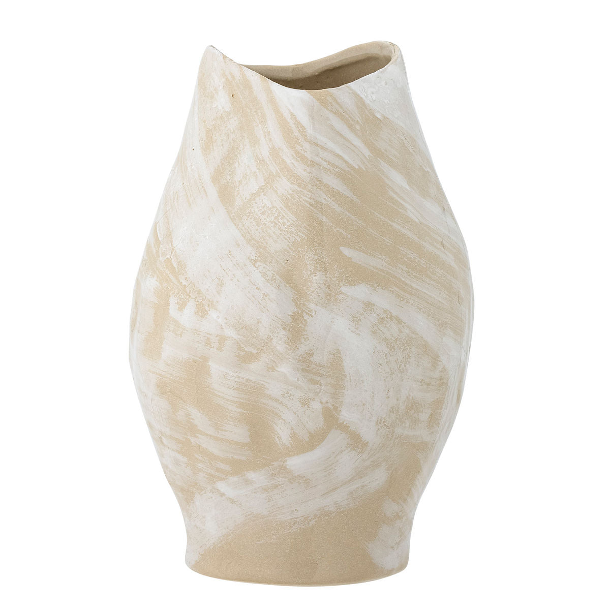 Bloomingville Obsa Vase, Natur, Stentøj