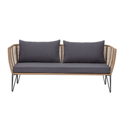 Bloomingville Mundo Sofa, Brun, Metal