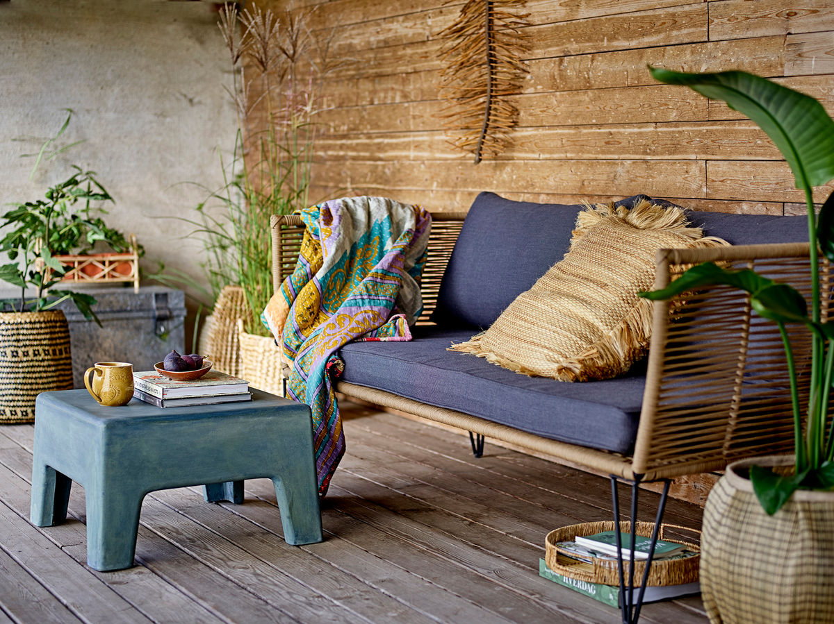 Bloomingville Mundo Sofa, Brun, Metal