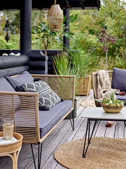 Bloomingville Mundo Sofa, Brun, Metal