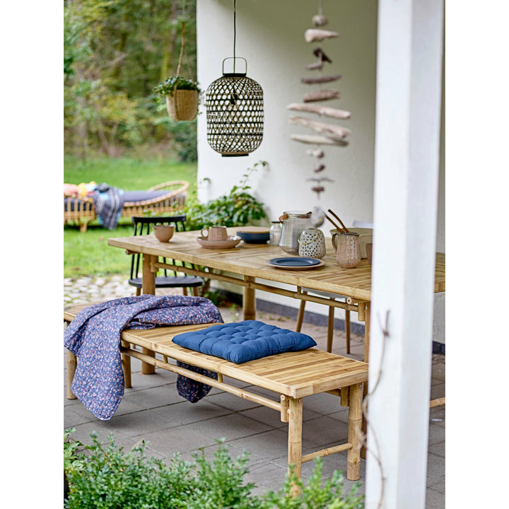 BLOOMINGVILLE Sora Pendel, Sort, Bambus - D30xH40 cm - DesignGaragen.dk.
